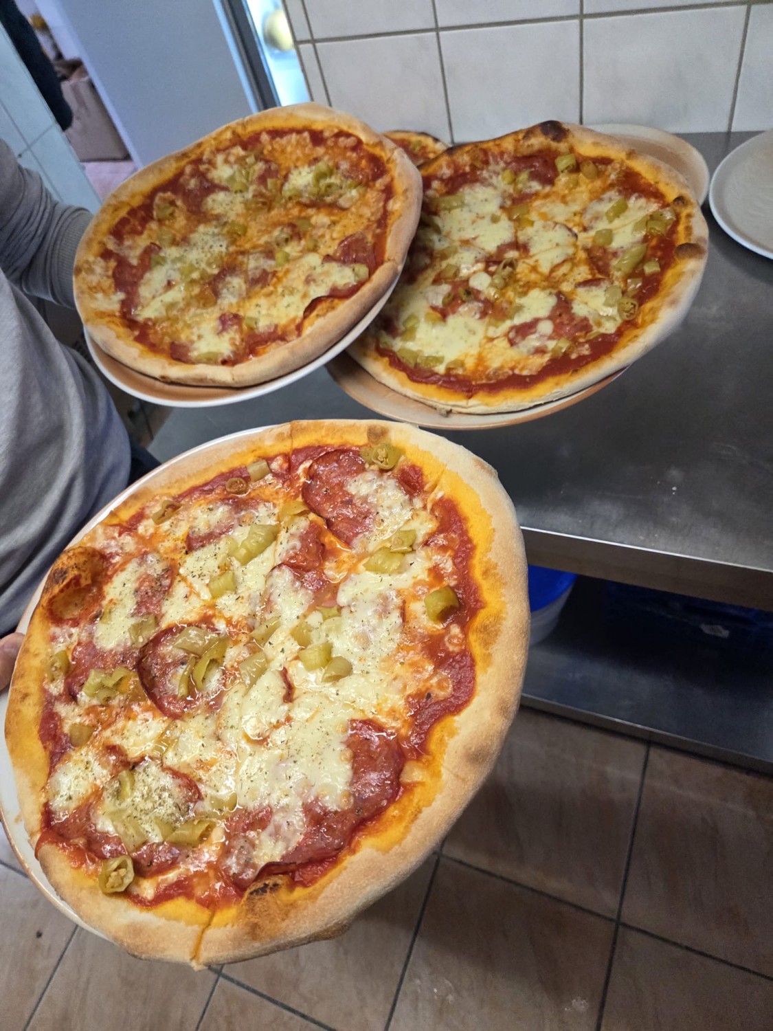 Pizza Auswahl im Restaurant Hildesheim