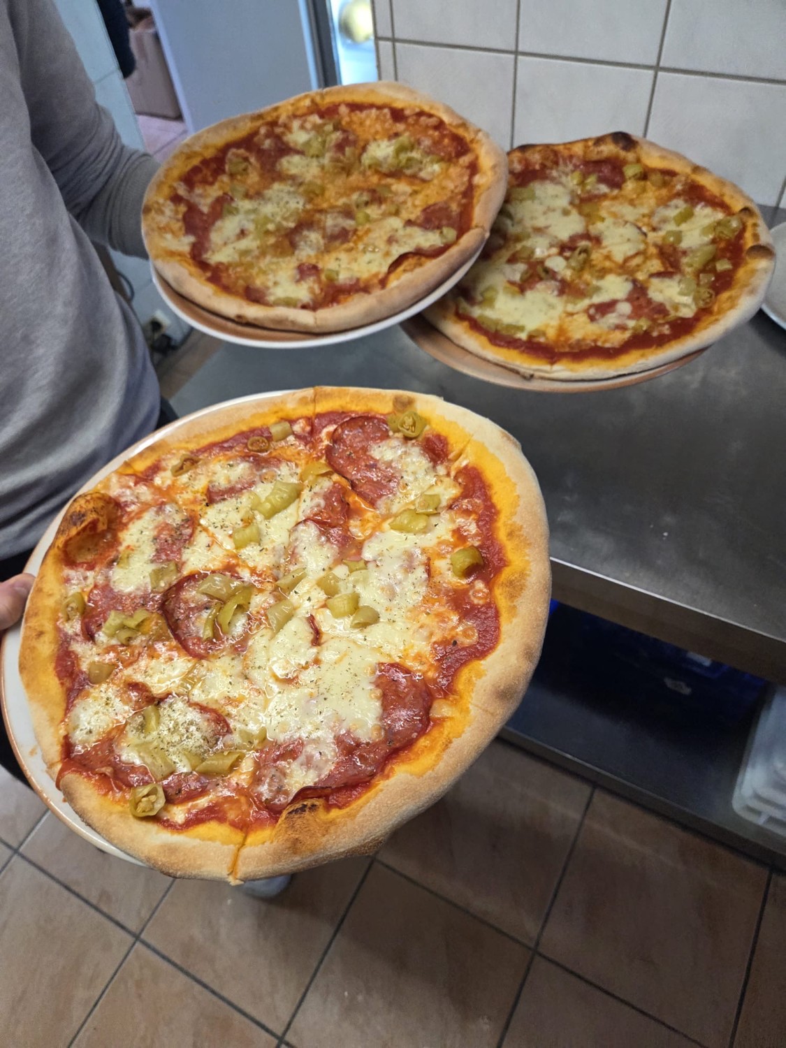 Pizza im Restaurant Melograno nahe Hildesheim